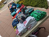 Donated clothing for Thanksgiving outreach - Nov 2020