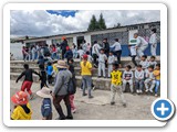 After the group activity, children return to classrooms - Loma Gorda 25 NOV 2022