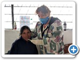 Nancy attends to a patient - Santa Monica 27 NOV 2022