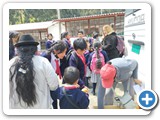 Children receive snacks at Arturo Borja school - Muyurco 28 NOV 2022