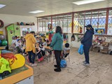 Nancy and Patricia teach at Tabacundo school - June 2, 2023

