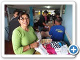 Prepraing donations, Medical Mission - Ecuador, Aug 2014